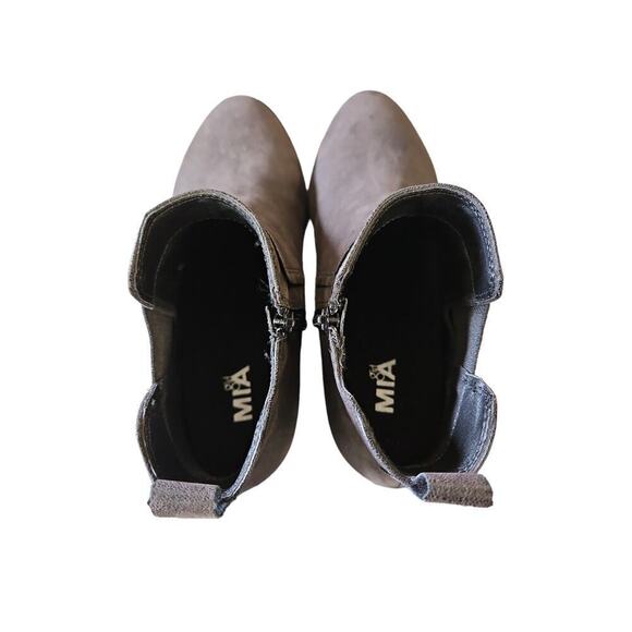 Mia Noreen Black Bootie Women's Sz 7 - Picture 5 of 10